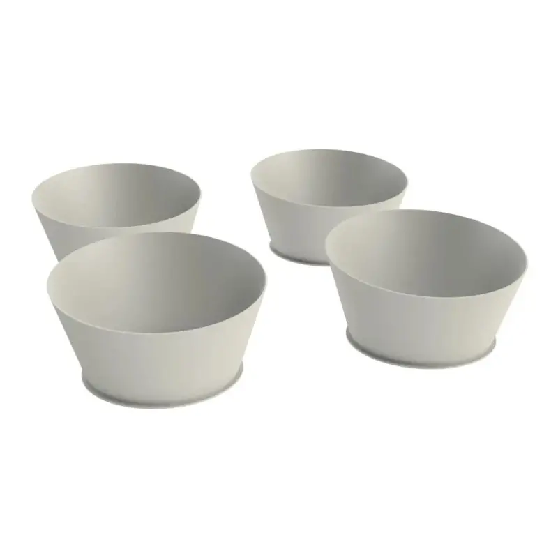 My Glass Studio Food Display Risers, Grey - Set of 2 - Dia: 64.0, H: 9 cm My Glass Studio Food Display Risers, Grey - Set of 2 - Dia: 64.0, H: 9 cm