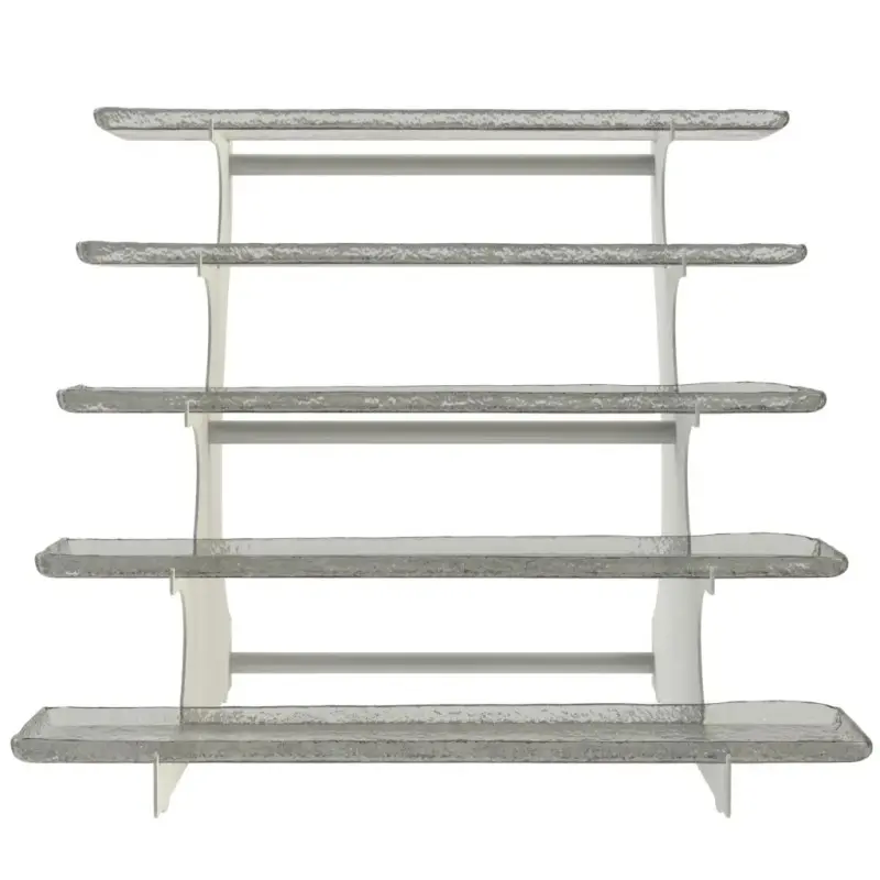 My Glass Studio Tiered Serving Platter, Grey - Set of 2 - 64.0 x 61.5 x 55 cm My Glass Studio Tiered Serving Platter, Grey - Set of 2 - 64.0 x 61.5 x 55 cm