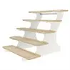 My Glass Studio Tiered Platter, Gold - Set of 2 - 64.0 x 61.5 x 55 cm