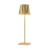 Troll Collection Nano Metallic Gold Cordless Lamp - 2.4 in Dia x 8.3 in H