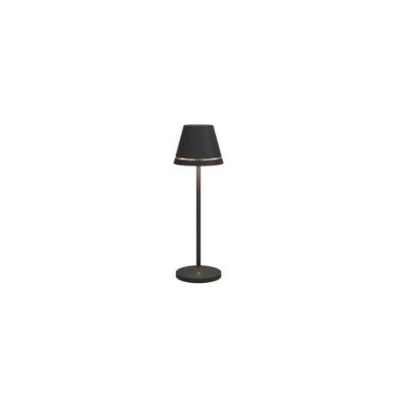 Venezia Collection Black Cordless Lamp - 2.5 in Dia x 10 in H - 1.9 watt Venezia Collection Black Cordless Lamp - 2.5 in Dia x 10 in H - 1.9 watt