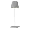 Troll Collection Nano Gray Cordless Lamp - 2.4 in Dia x 8.3 in H