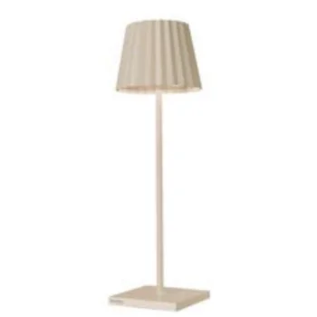 Troll Collection Nano Cream Cordless Lamp - 2.4 in Dia x 8.3 in H
