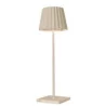 Troll Collection Nano Cream Cordless Lamp - 2.4 in Dia x 8.3 in H