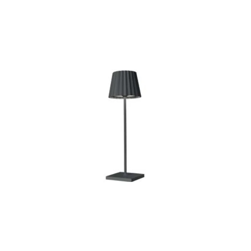 Troll 2.0 Collection Charcoal Cordless Lamp - 2.4 in Dia x 8.3 in H Troll 2.0 Collection Charcoal Cordless Lamp - 2.4 in Dia x 8.3 in H