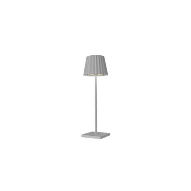 Troll 2.0 Collection Gray Cordless Lamp - 2.4 in Dia x 8.3 in H Troll 2.0 Collection Gray Cordless Lamp - 2.4 in Dia x 8.3 in H