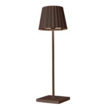 Troll 2.0 Collection Brown Cordless Lamp - 2.4 in Dia x 8.3 in H