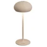 Pebble Collection Sand Cordless Lamp - 3.5 in Dia x 9 in H - 1.9 watt