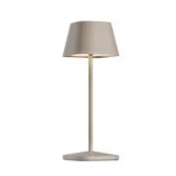 Neapel Collection Micro Rc Sand Cordless Lamp - 3 in Dia x 7.8 in H - 2.3 watt