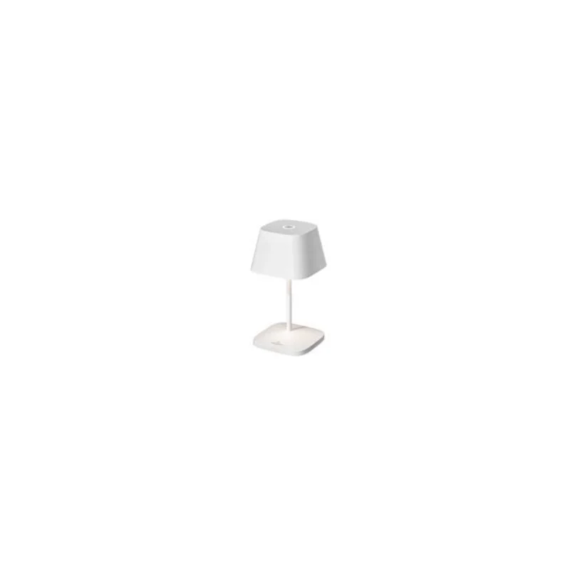 Neapel 2.0 Collection Rc Ceramic White Cordless Lamp - 4 in L x 4 in W x 7.8 in H - 2.2 watt Neapel 2.0 Collection Rc Ceramic White Cordless Lamp - 4 in L x 4 in W x 7.8 in H - 2.2 watt
