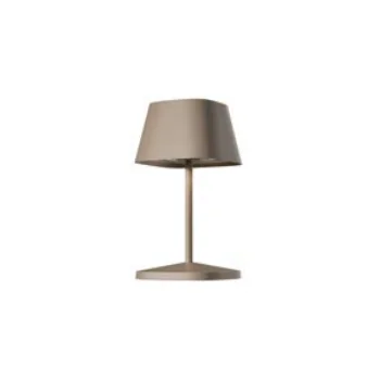 Neapel 2.0 Collection Rc Sand Cordless Lamp - 4 in L x 4 in W x 7.8 in H - 2.2 watt