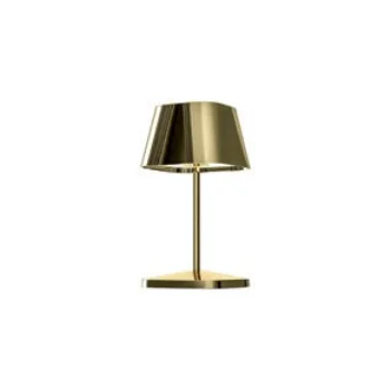 Neapel 2.0 Collection Rc Metallic Gold Cordless Lamp - 4 in L x 4 in W x 7.8 in H - 2.2 watt