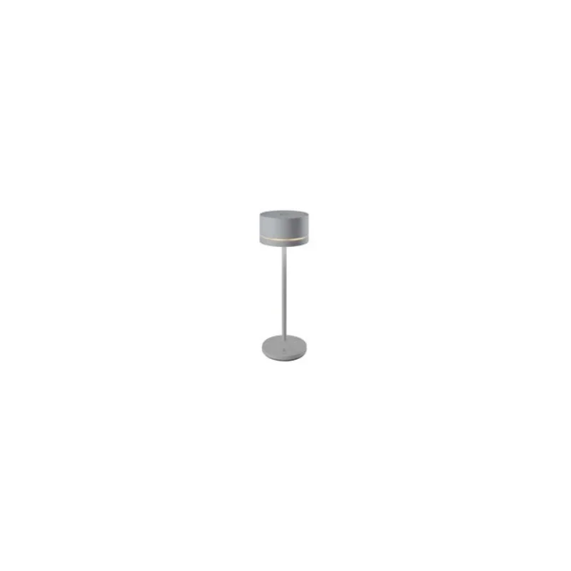 Monza Collection Gray Cordless Lamp - 2.7 in Dia x 9.25 in H Monza Collection Gray Cordless Lamp - 2.7 in Dia x 9.25 in H