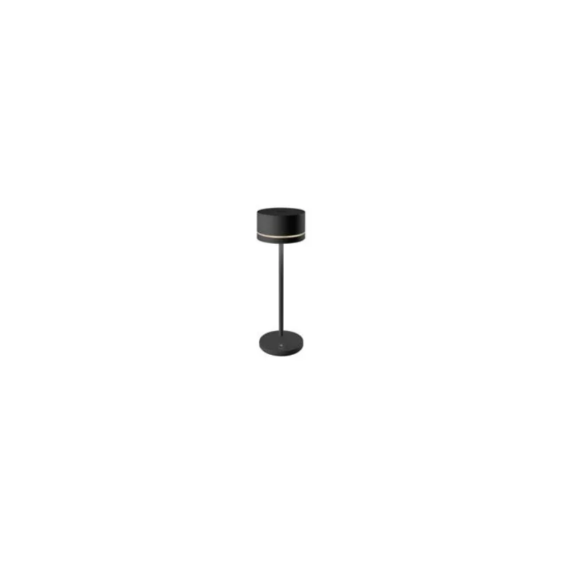 Monza Collection Black Cordless Lamp - 2.7 in Dia x 9.25 in H Monza Collection Black Cordless Lamp - 2.7 in Dia x 9.25 in H