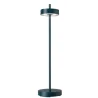 Essence Collection Blue Cordless Lamp - 4.5 in Dia x 13 in H