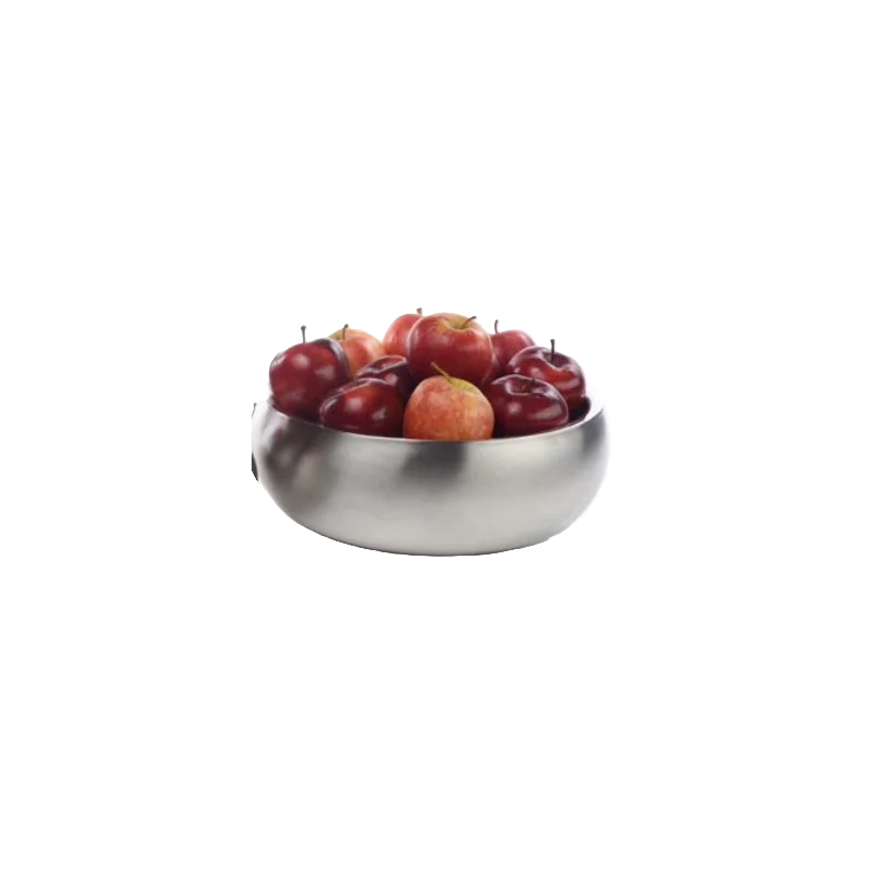 Zurich Collection Large Double Wall Bowl - 10 in Dia x 3.5 in H