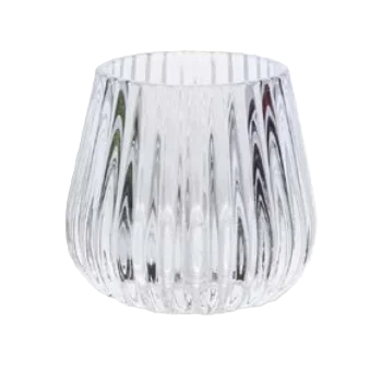 Vincenza Collection Votive Clear - 3.3 in Dia x 3 in H - Set of 24