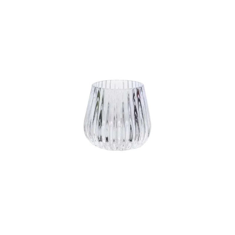 Vincenza Collection Votive Clear - 3.3 in Dia x 3 in H - Set of 24