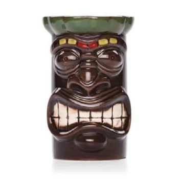 Tiki Collection Maka Tumbler - 5.9 in Dia x 4.2 in H