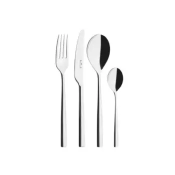 Pintinox Stainless Steel Elegant Heaven Dessert Fork - Set of 24