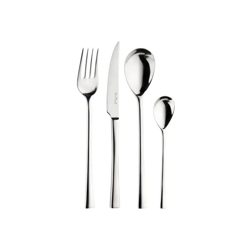 Pintinox Stainless Steel Elegant New York Table Spoon - Set of 24