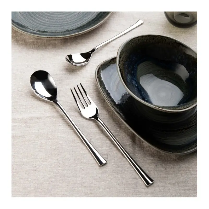 Pintinox Stainless Steel Elegant New York Pastry Fork - Set of 24
