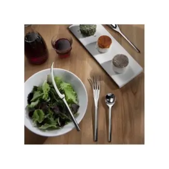 Pintinox Stainless Steel Elegant Agricola Dessert Spoon - Set of 24