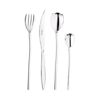 Pintinox Stainless Steel Elegant Tulipani Table Spoon - Set of 24