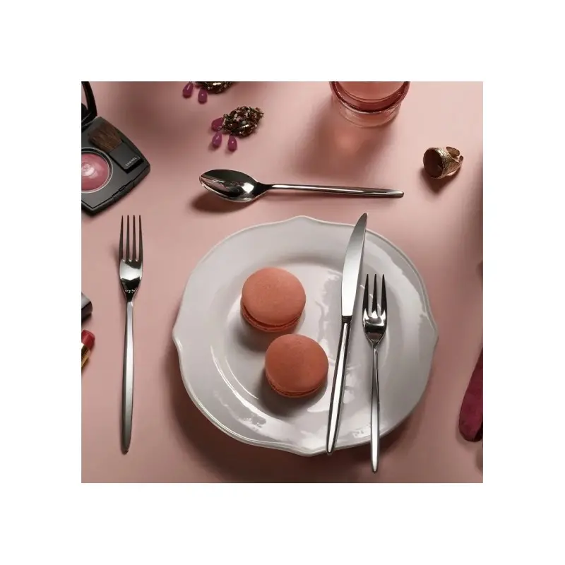 Pintinox Stainless Steel Elegant Olivia Mystique Table Fork - Set of 24