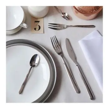 Pintinox Stainless Steel Elegant Privilege Pastry Fork - Set of 24