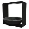 My Glass Studio Nut Bowl, Black - Set of 2 - 14.4 x 13.8 x 13.7 cm - MyGlassStudio
