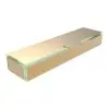 My Glass Studio Cutlery Case, Gold - Set of 8 - 28.0 x 9.3 x 4 cm