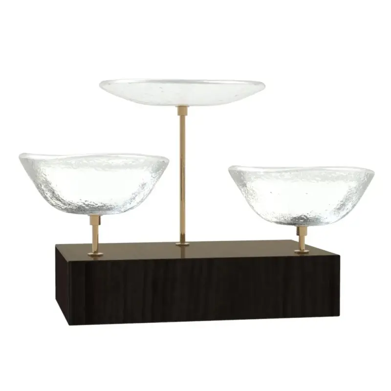 My Glass Studio Nut Bowl, Clear - Set of 4 - 17.5 x 11.0 x 15.0 cm My Glass Studio Nut Bowl, Clear - Set of 4 - 17.5 x 11.0 x 15.0 cm