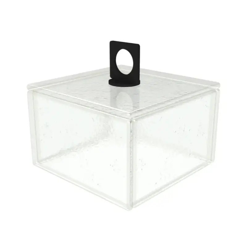My Glass Studio Glass Food Cover, Clear - Set of 4 - 11.0 x 11.0 x 10.0 cm My Glass Studio Glass Food Cover, Clear - Set of 4 - 11.0 x 11.0 x 10.0 cm
