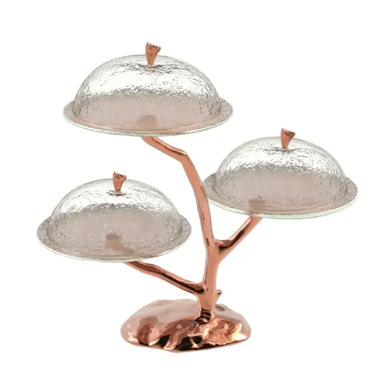 My Glass Studio Cake Stand & Dome, Copper - 48.0 x 40.0 x 48.0 cm My Glass Studio Cake Stand & Dome, Copper - 48.0 x 40.0 x 48.0 cm
