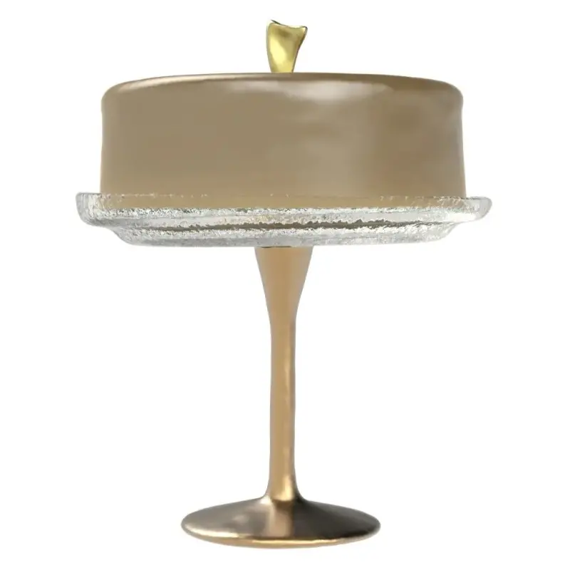 My Glass Studio Cake Stand & Dome, Natural - Set of 2 - Dia: 20 cm, H: 26 cm My Glass Studio Cake Stand & Dome, Natural - Set of 2 - Dia: 20 cm, H: 26 cm