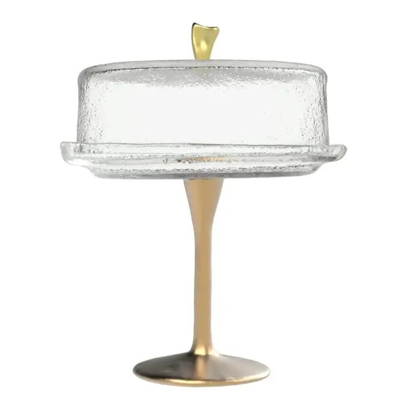 My Glass Studio Cake Stand & Dome, Clear - Set of 2 - Dia: 20 cm, H: 26 cm My Glass Studio Cake Stand & Dome, Clear - Set of 2 - Dia: 20 cm, H: 26 cm