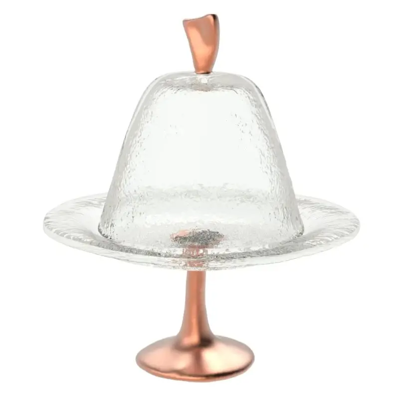 My Glass Studio Cake Stand & Dome, Clear - Set of 4 - Dia: 17 cm, H: 18 cm My Glass Studio Cake Stand & Dome, Clear - Set of 4 - Dia: 17 cm, H: 18 cm