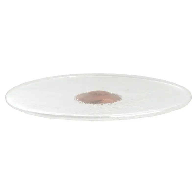 My Glass Studio Cake Stand, Clear - Set of 2 - Dia: 35 cm, H: 4 cm