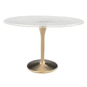 My Glass Studio Cake Stand, White - Dia: 24 cm, H: 15 cm