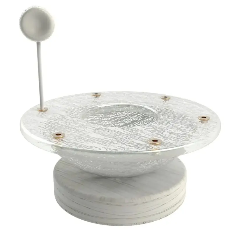 My Glass Studio Cake Pop Holder, White - Set of 2 - Dia: 15 cm, H: 5 cm My Glass Studio Cake Pop Holder, White - Set of 2 - Dia: 15 cm, H: 5 cm