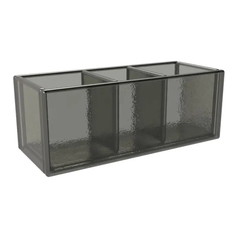 My Glass Studio Sugar Caddy, Grey - Set of 4 - 14.3 x 6.0 x 5 cm My Glass Studio Sugar Caddy, Grey - Set of 4 - 14.3 x 6.0 x 5 cm