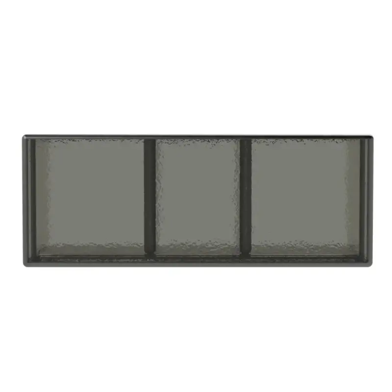 My Glass Studio Sugar Caddy, Grey - Set of 4 - 14.3 x 6.0 x 5 cm My Glass Studio Sugar Caddy, Grey - Set of 4 - 14.3 x 6.0 x 5 cm
