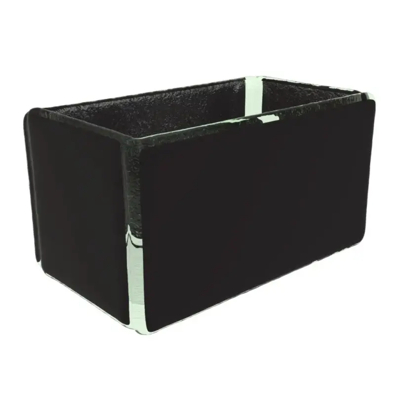 My Glass Studio Sugar Caddy, Black - Set of 6 - 10.5 x 6.2 x 5 cm My Glass Studio Sugar Caddy, Black - Set of 6 - 10.5 x 6.2 x 5 cm