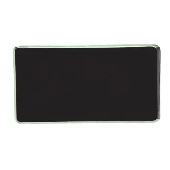 My Glass Studio Sugar Caddy, Black - Set of 6 - 10.5 x 6.2 x 5 cm