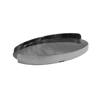 Gold Oval Tray - 44 x 30 cm H: 5.5 cm