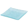 Splendido Collection Square Plate Aqua - 3.75 in Dia x 0.59 in H