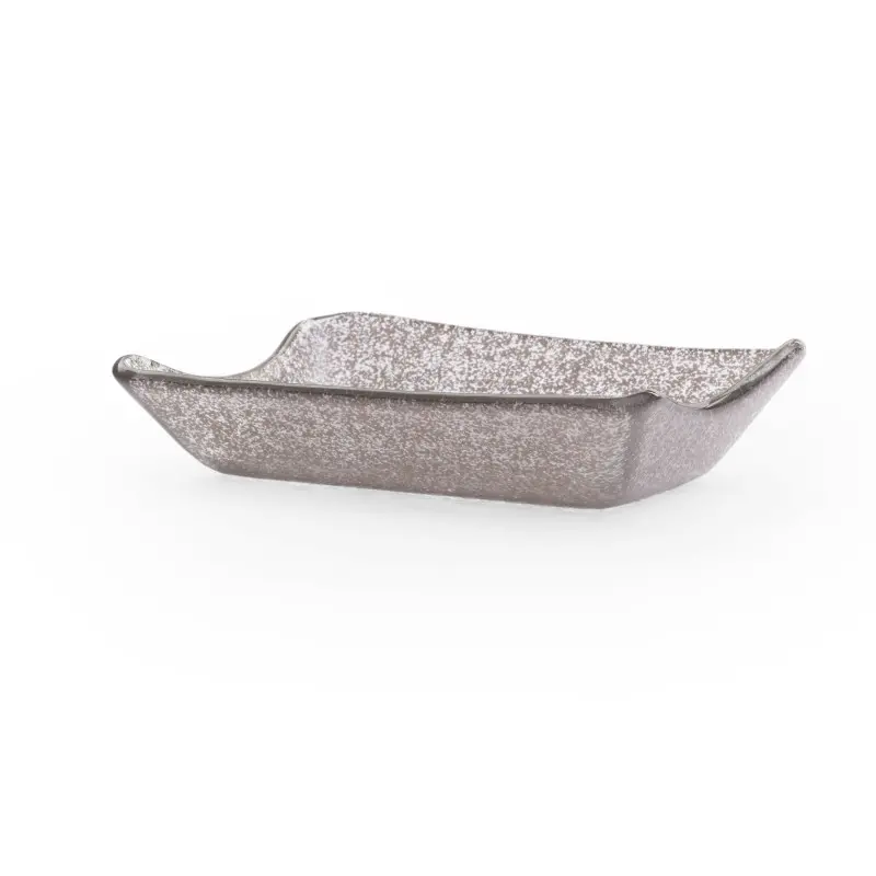 Splendido Collection Rectangle Bowl Smoke - 3.75 in W x 5.1 in L x 1.2 in Splendido Collection Rectangle Bowl Smoke - 3.75 in W x 5.1 in L x 1.2 in