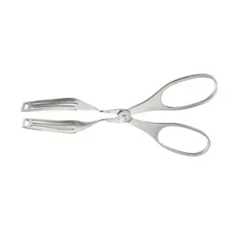 Serving Pastry Scissor Tongs (L:8.267'' x W:3.937'') - Set of 12