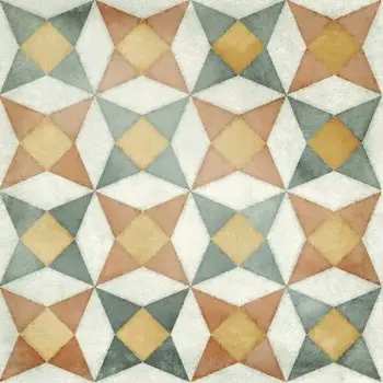 Domino Tan Mix Tile (L:7.874'' x W:7.874'') - Set of 25